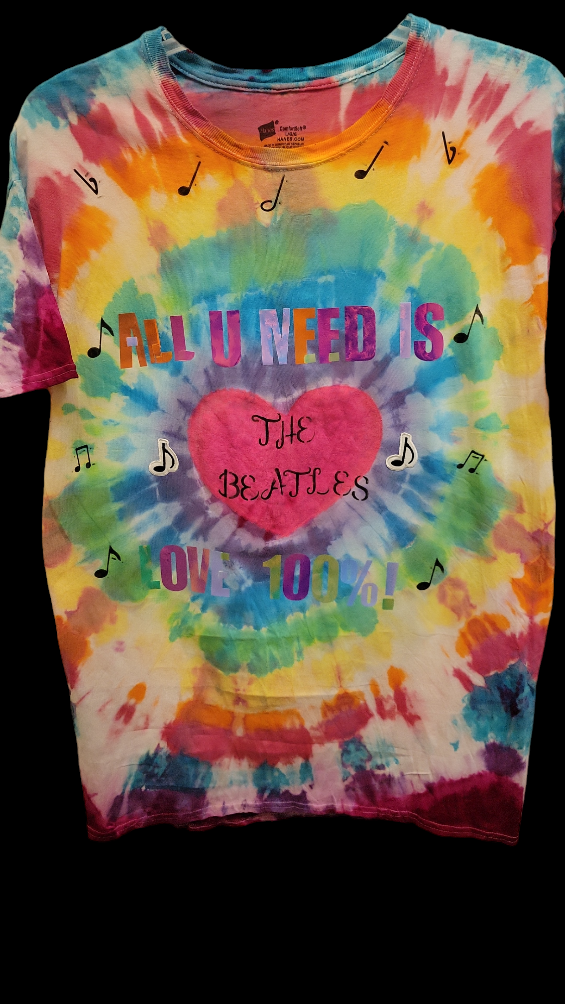 Handmade personalized designed tie dye shirts or dresses