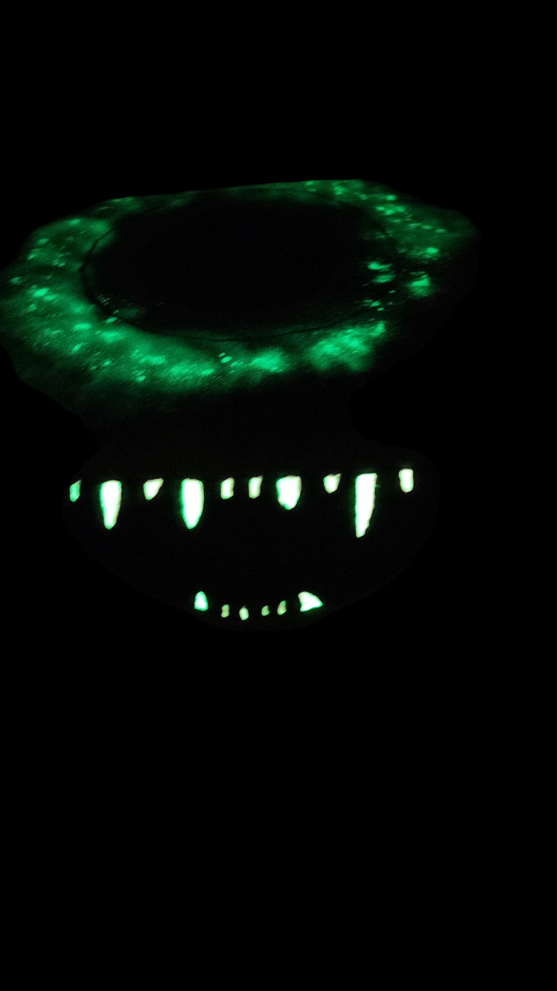 Handmade halloween glow tie dye shirts