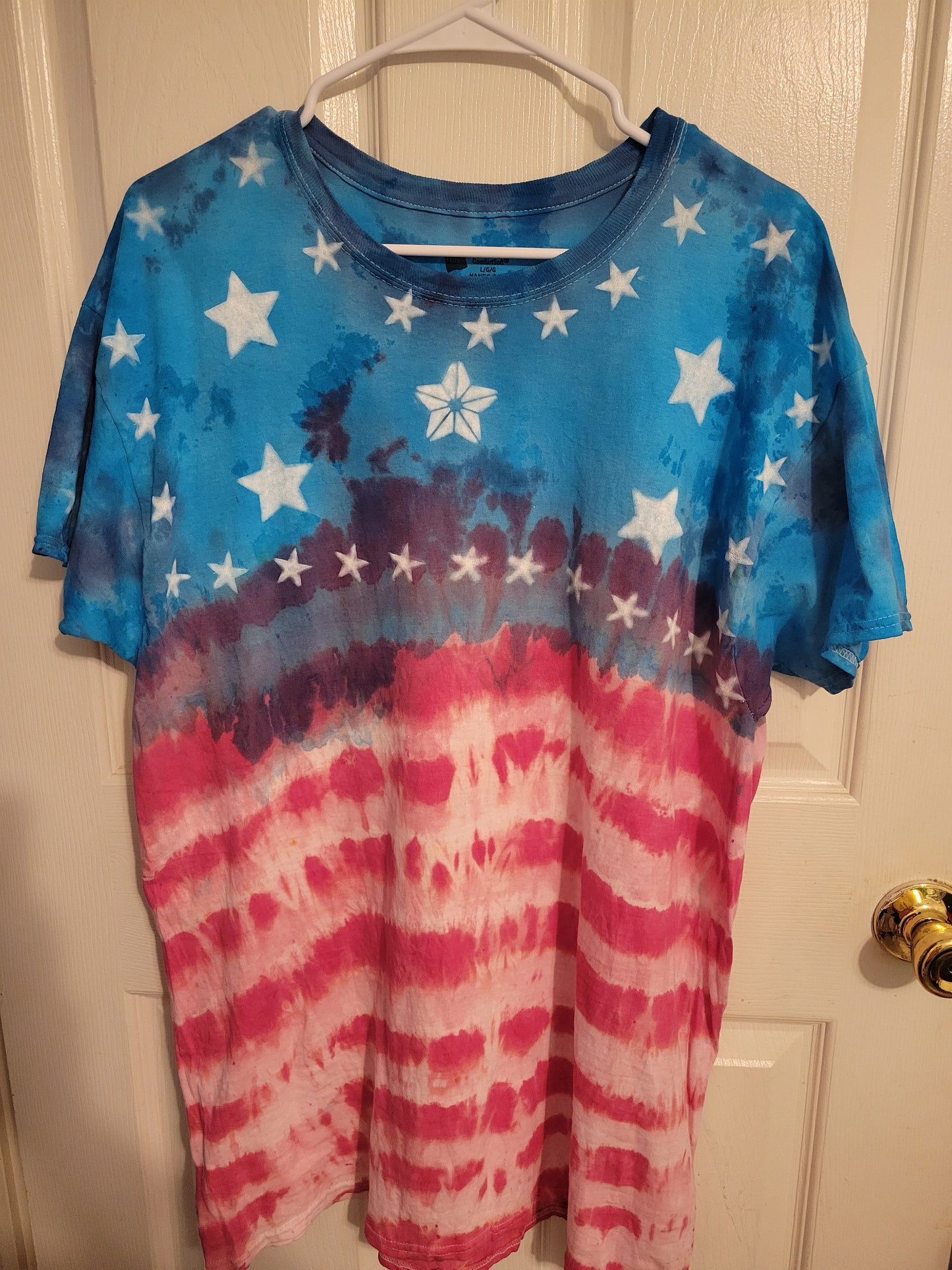 Handmade Patriotic tie dye shirts