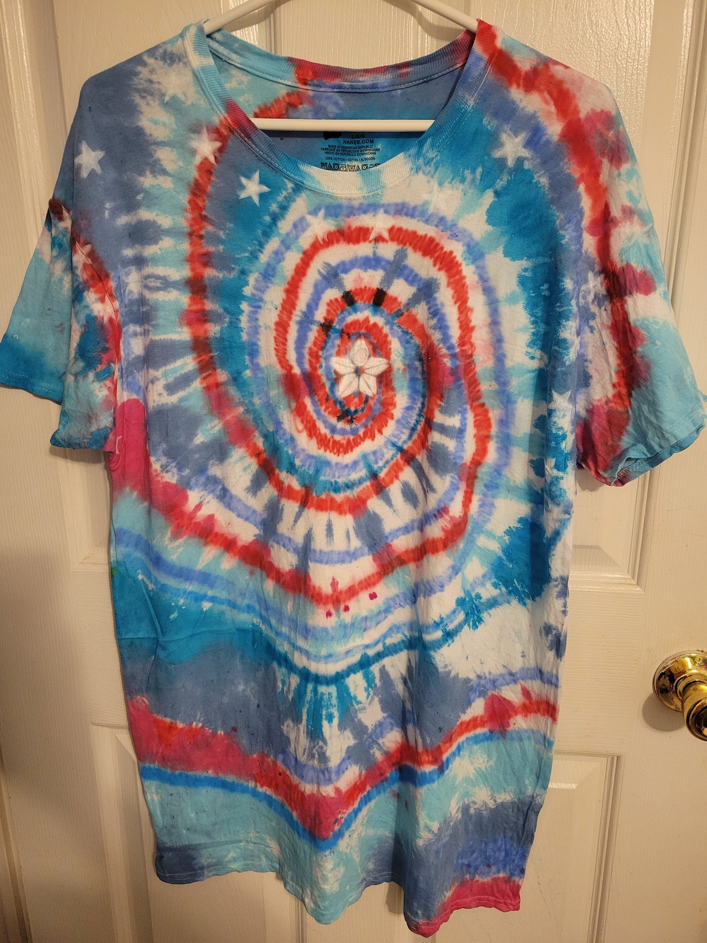 Handmade Patriotic tie dye shirts