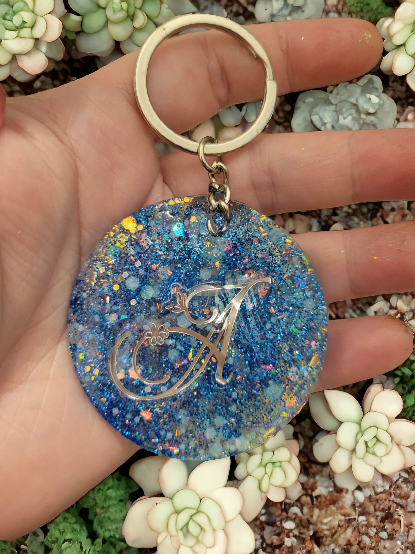 Custom resin keychains