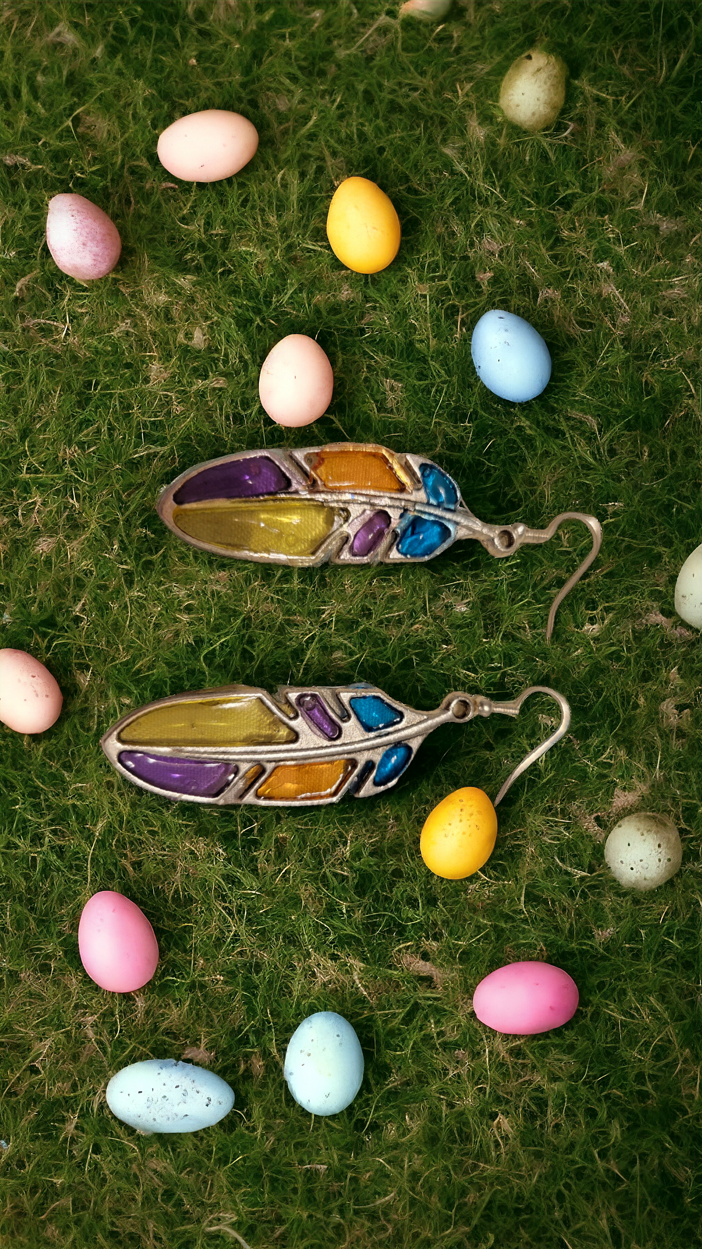 Easter earrings