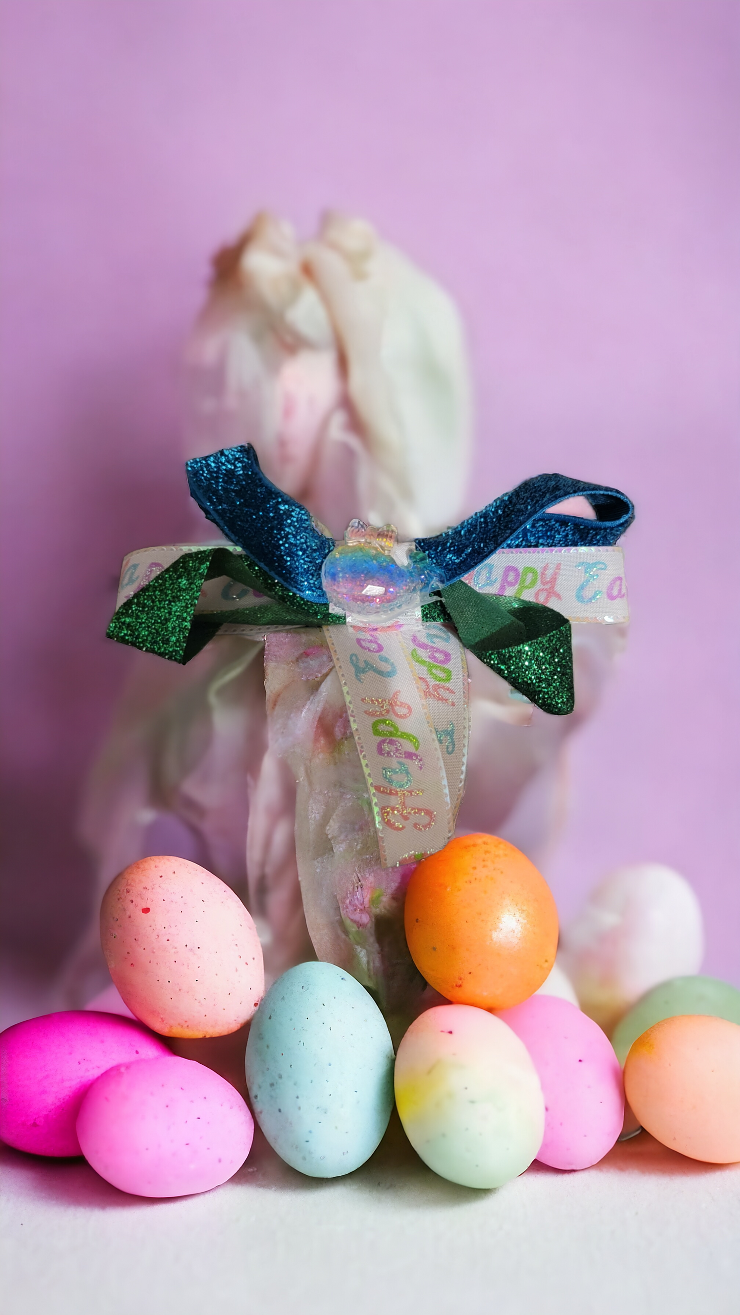 Handmade easter hair bows