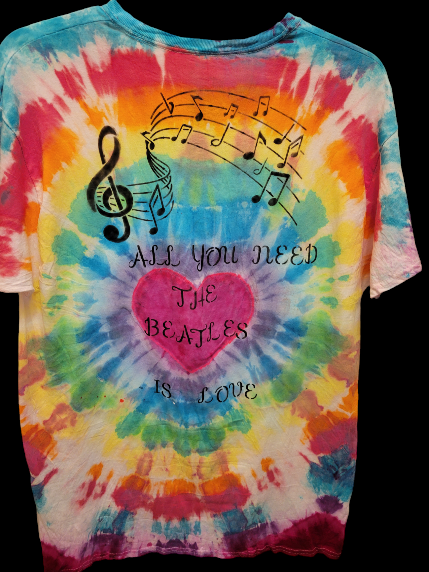 Handmade personalized designed tie dye shirts or dresses