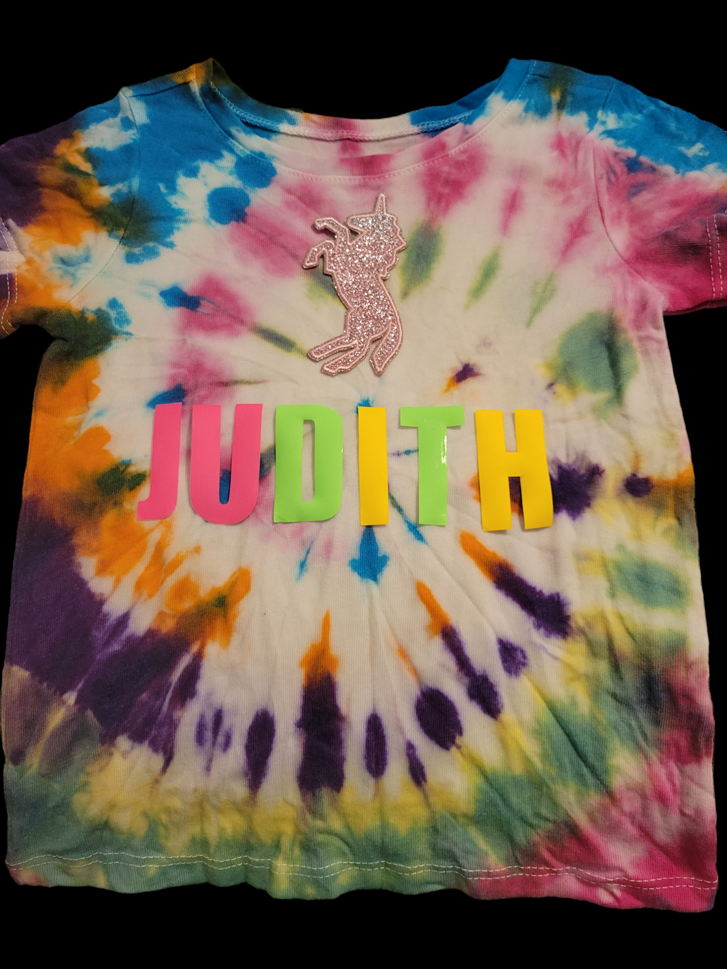 Handmade personalized designed tie dye shirts or dresses