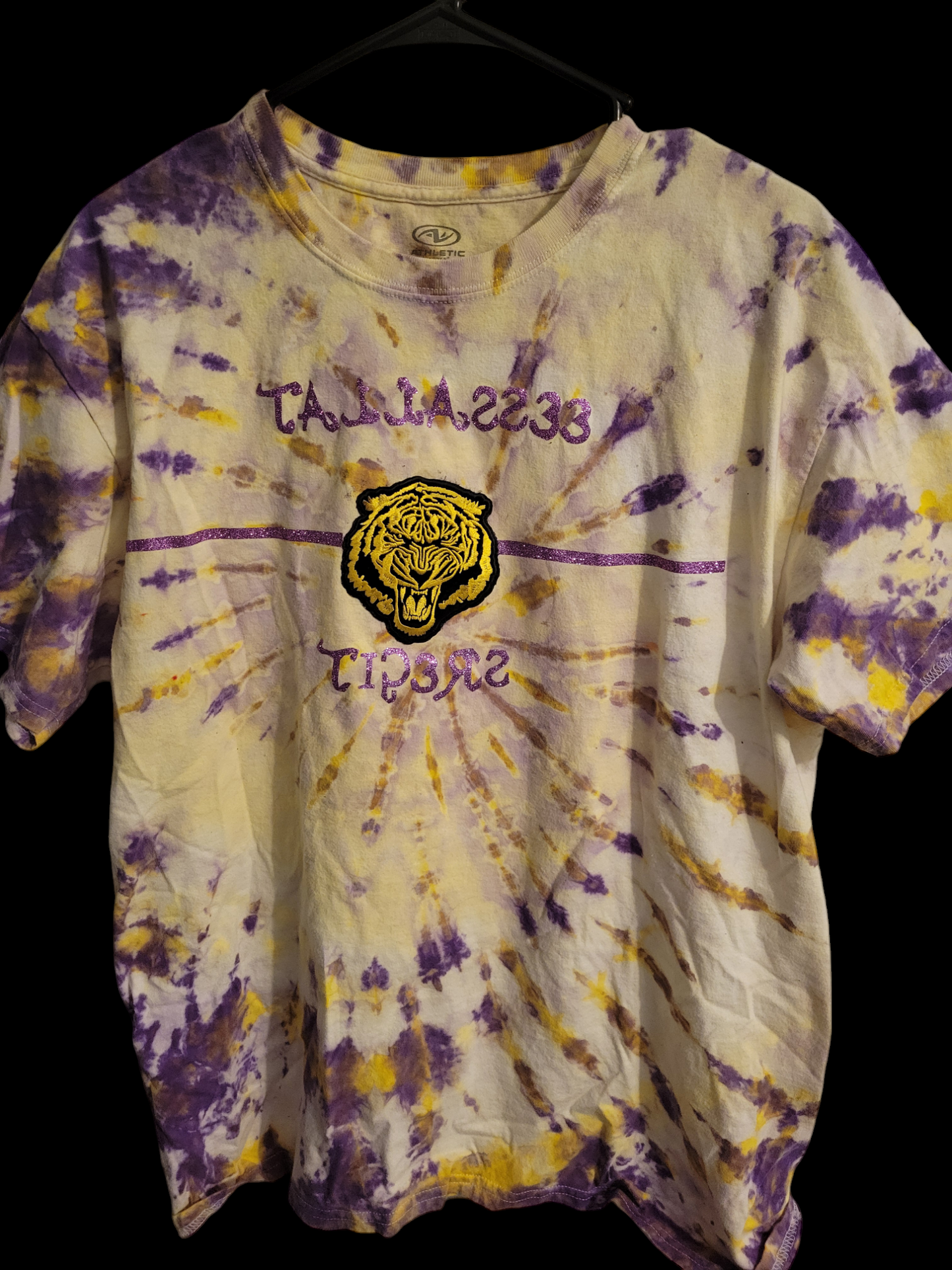 Handmade sports team tie dye shirts