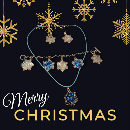 Snowflake jewelry sets