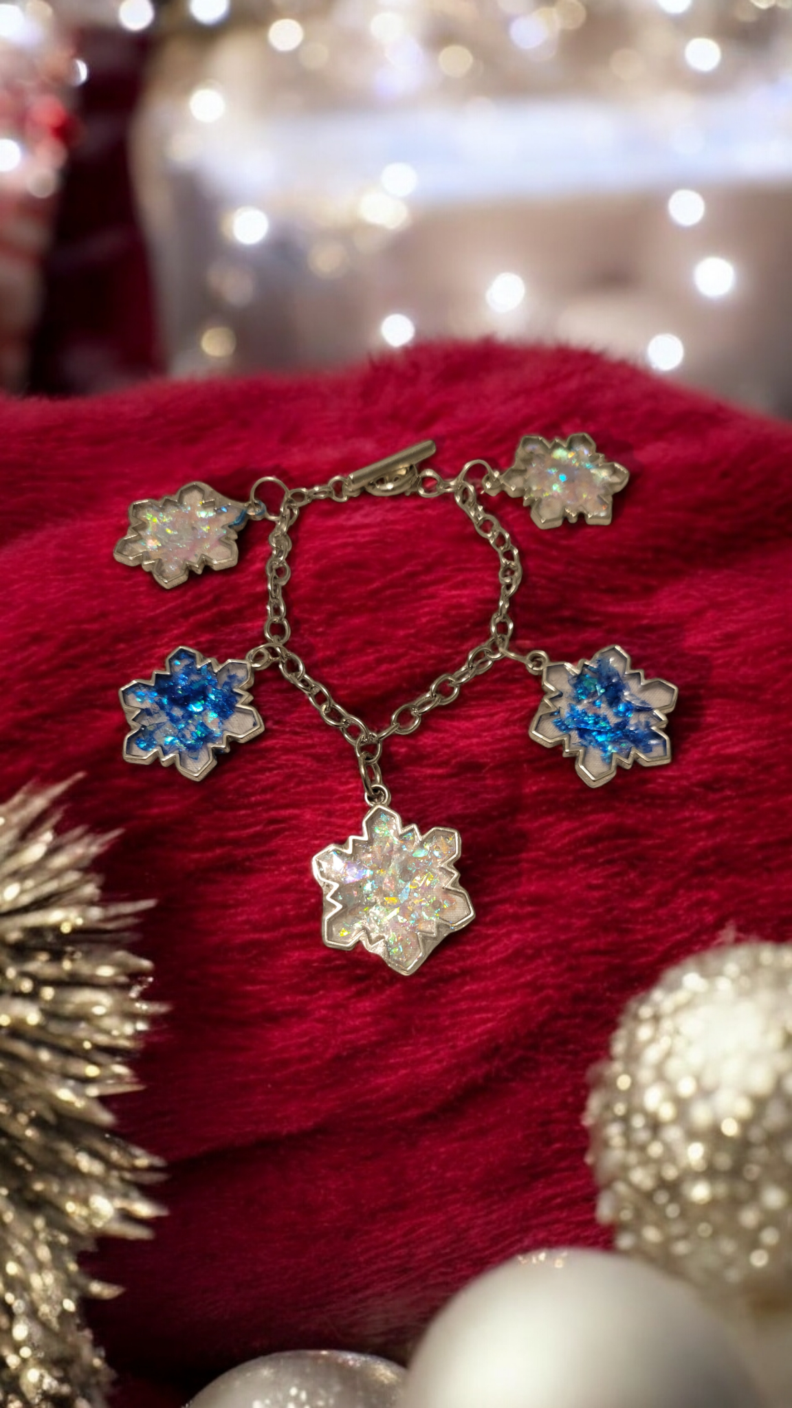 Snowflake jewelry sets