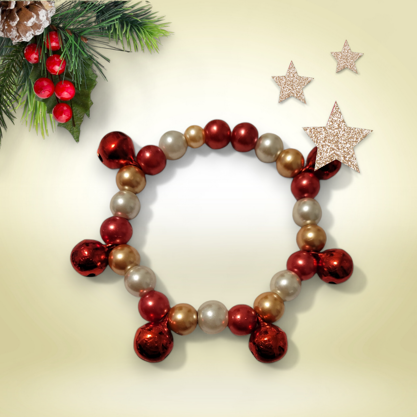 Christmas jingle bell bracelets