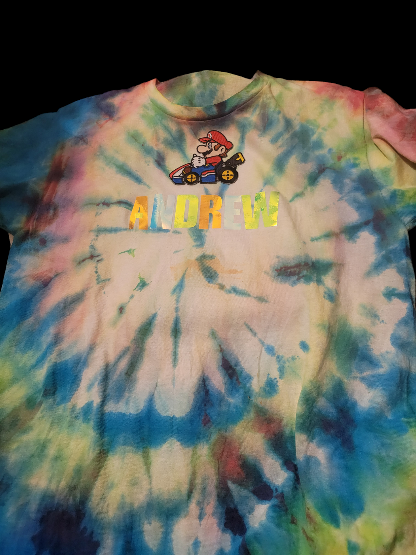 Kids tie dye shirts